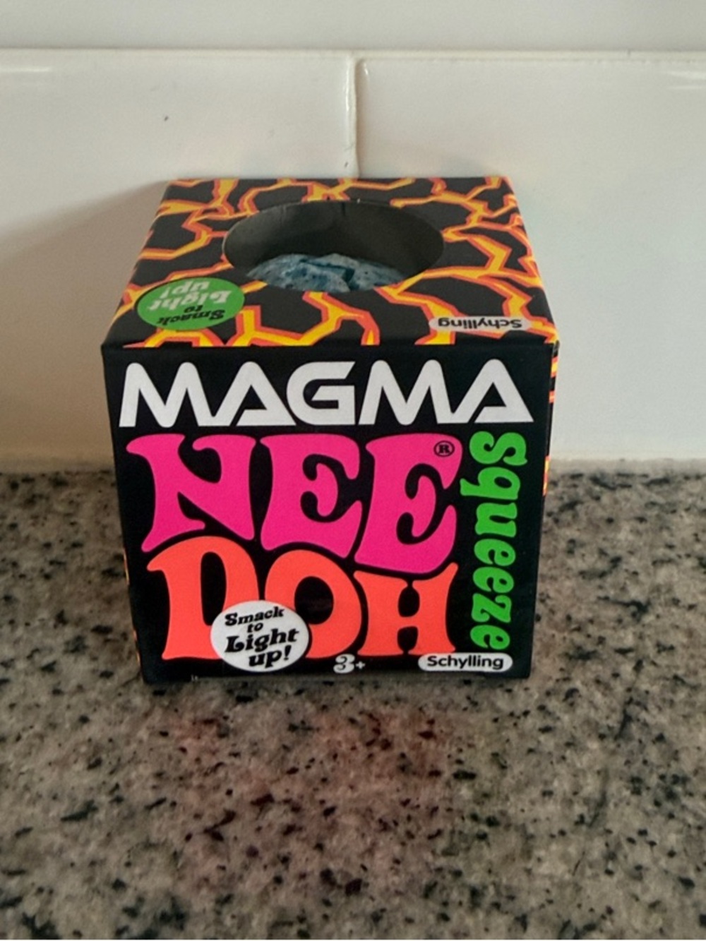 RARE Magma NeeDoh Squeeze Moldable Stress Toy - Blue